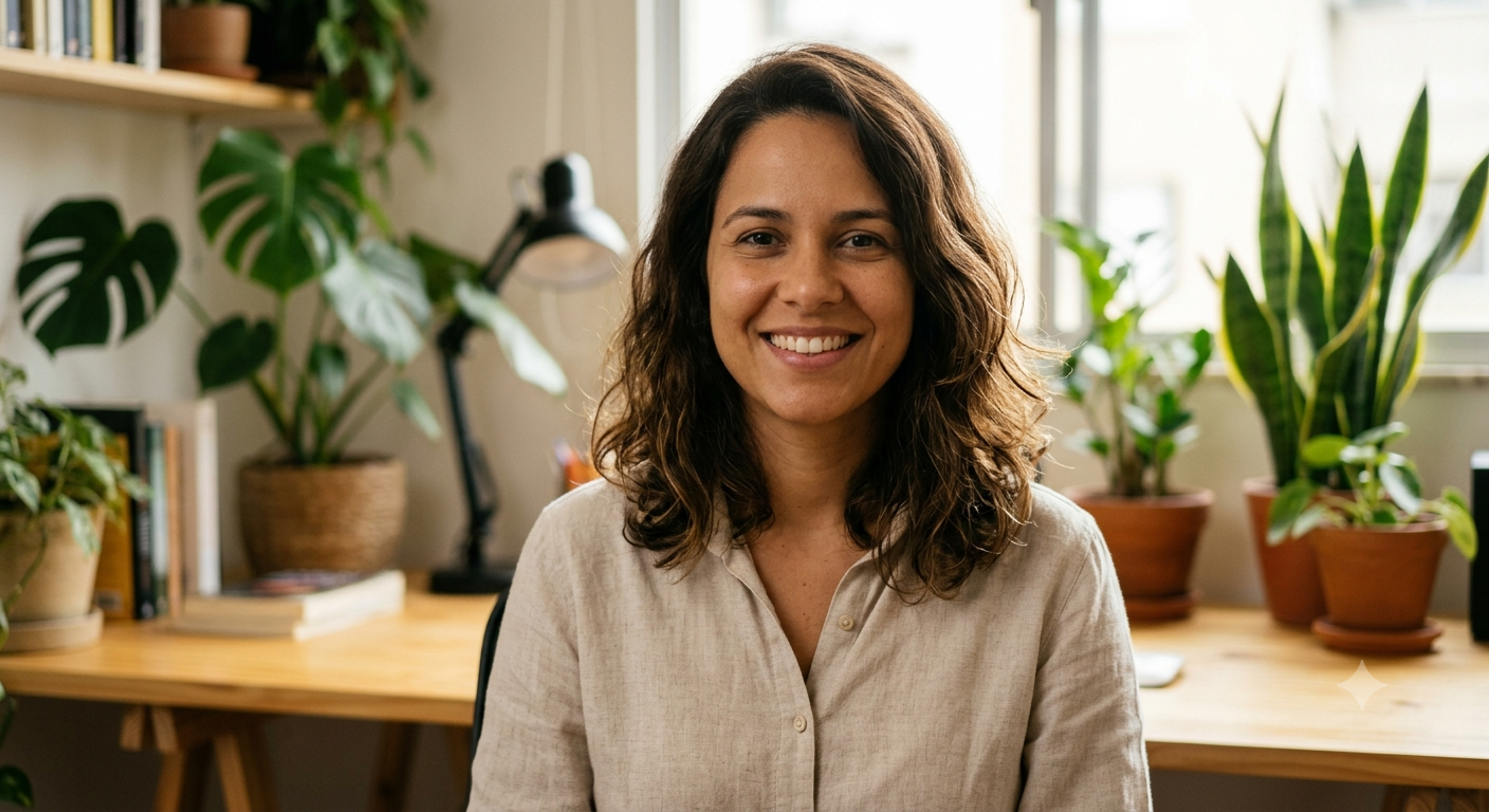 Beatriz Lessa, autora do Sem Fascite