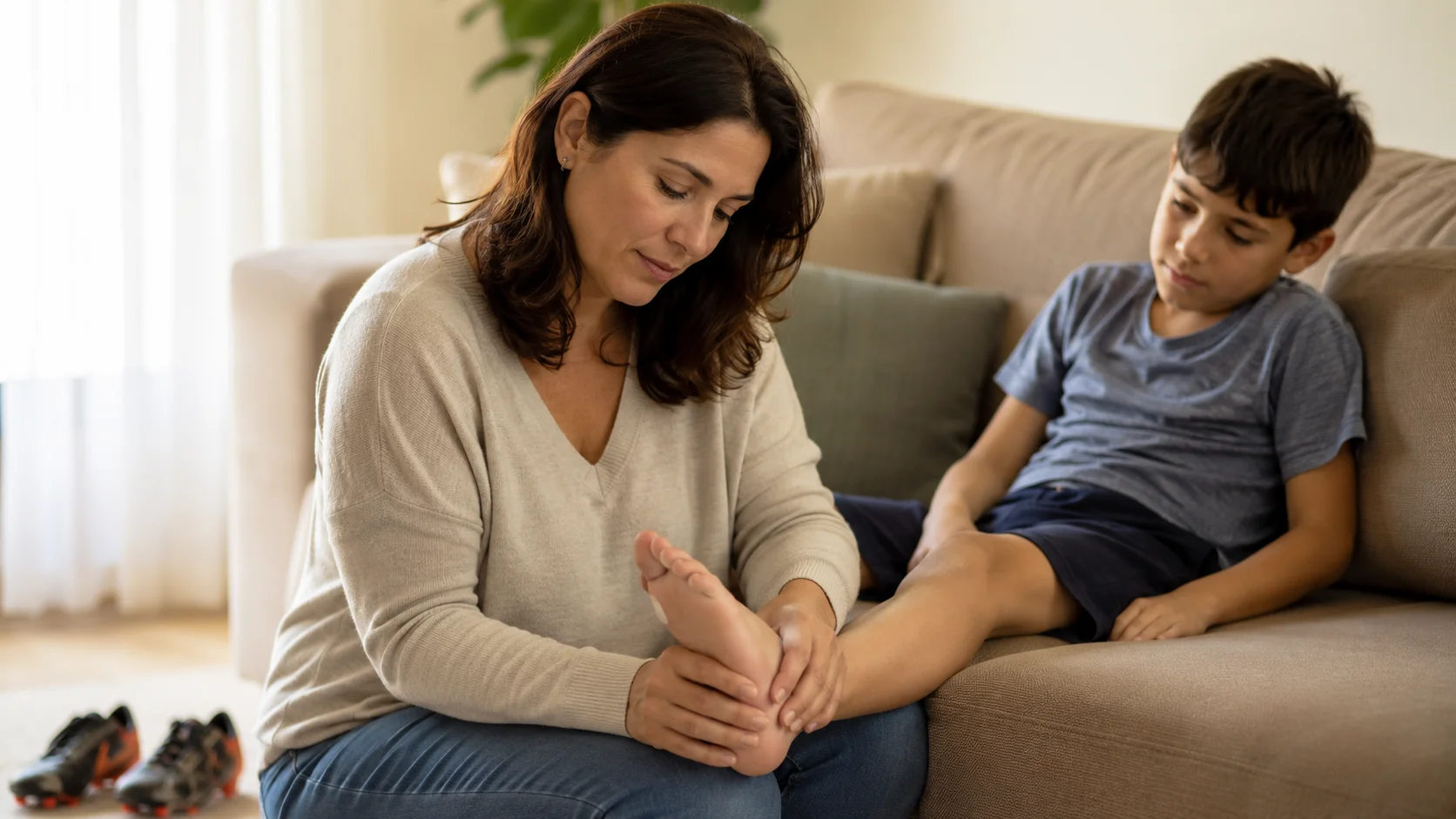 Fascite Plantar em Crianças e Adolescentes: Existe?